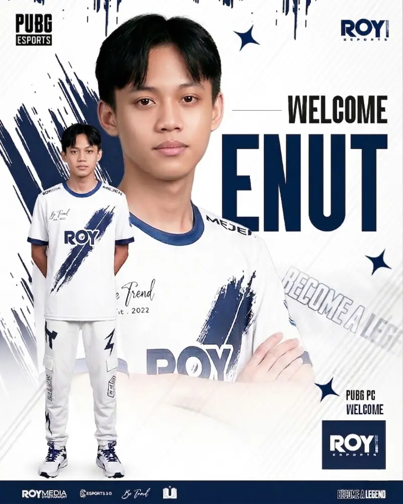 博鱼电竞官方网站-ROY战队社媒官宣：ENUT加入